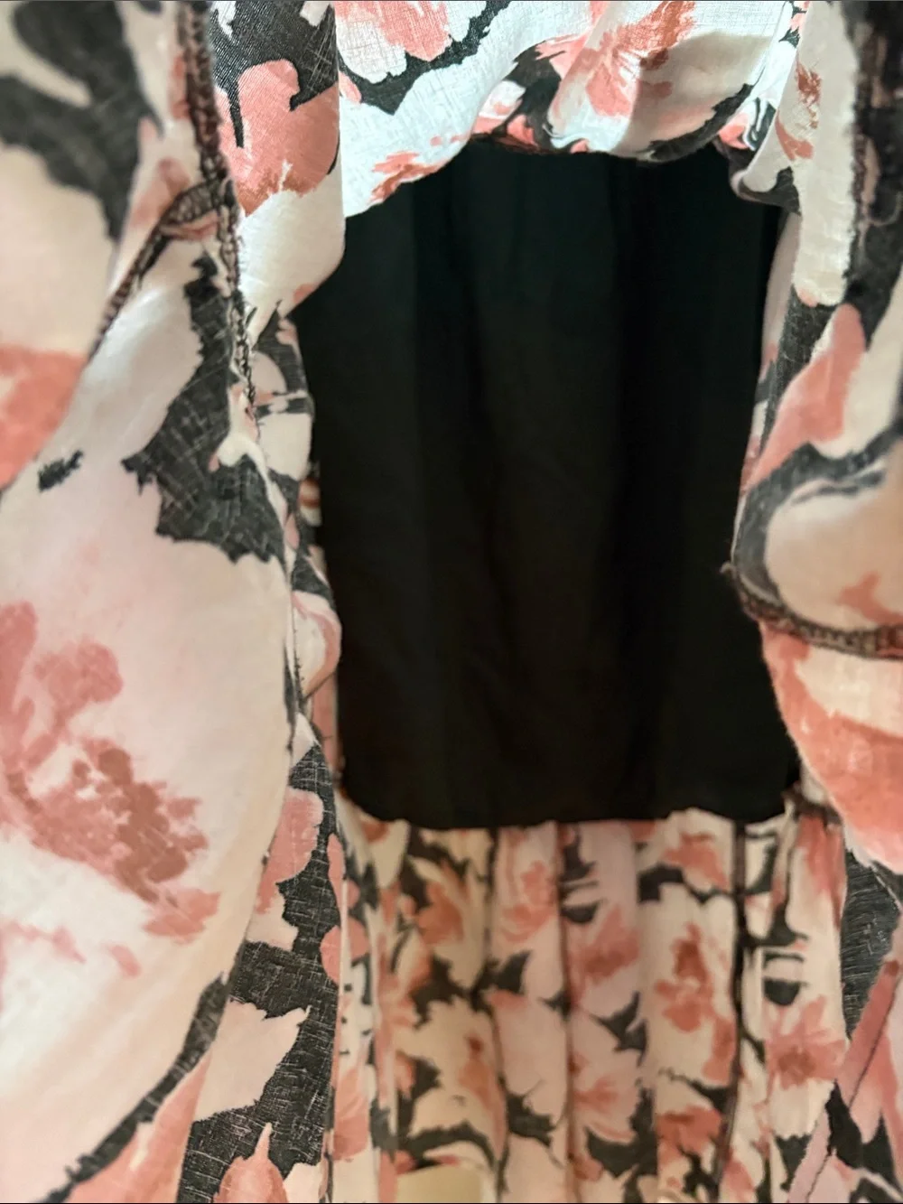 Abercrombie & Fitch Knotted Halter Maxi Dress Cutout Strapless linen blend SP